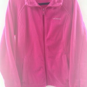 Columbia Vibrant Pink Fleece Jacket
